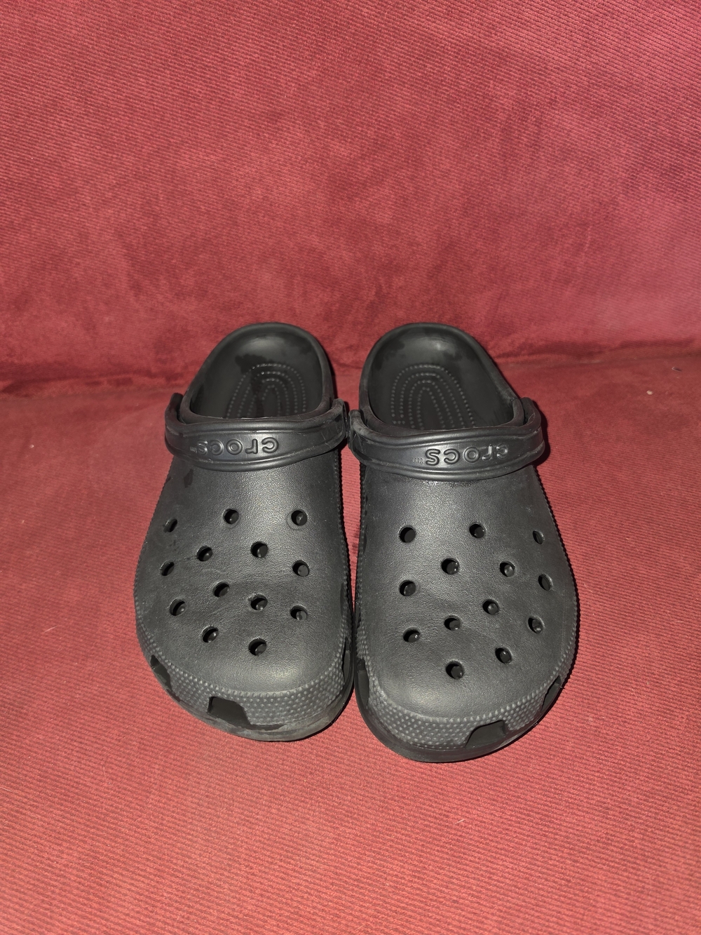 Black CROCS